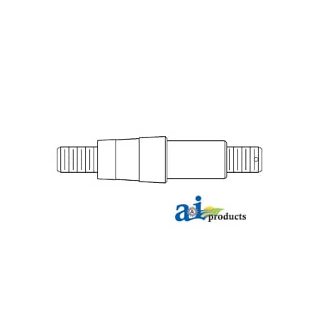 A & I Products Shaft, Lower Link, 3/4 5" x8" x2" A-893419M1